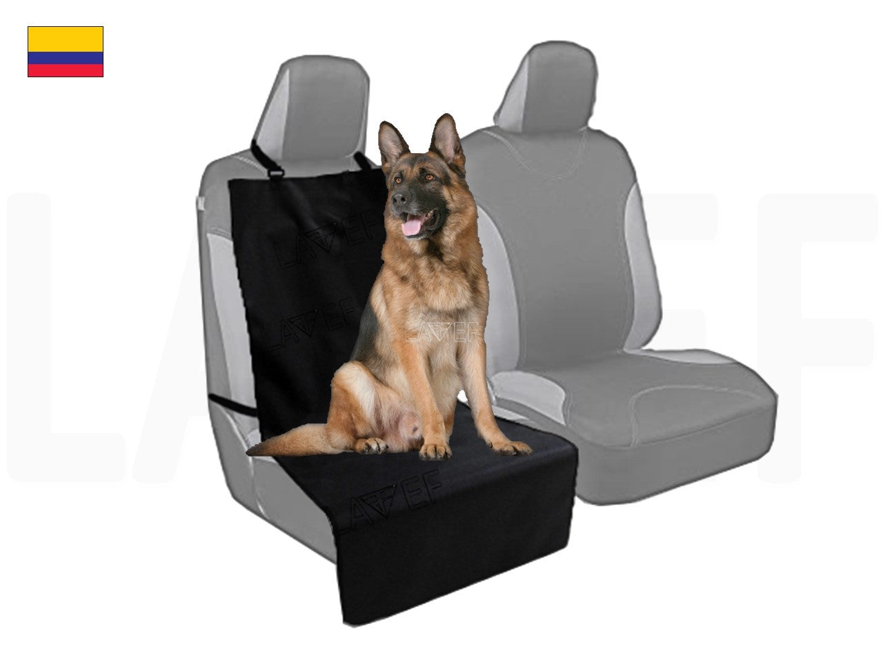 Forro Protector De Mascotas Delantero Para Carro
