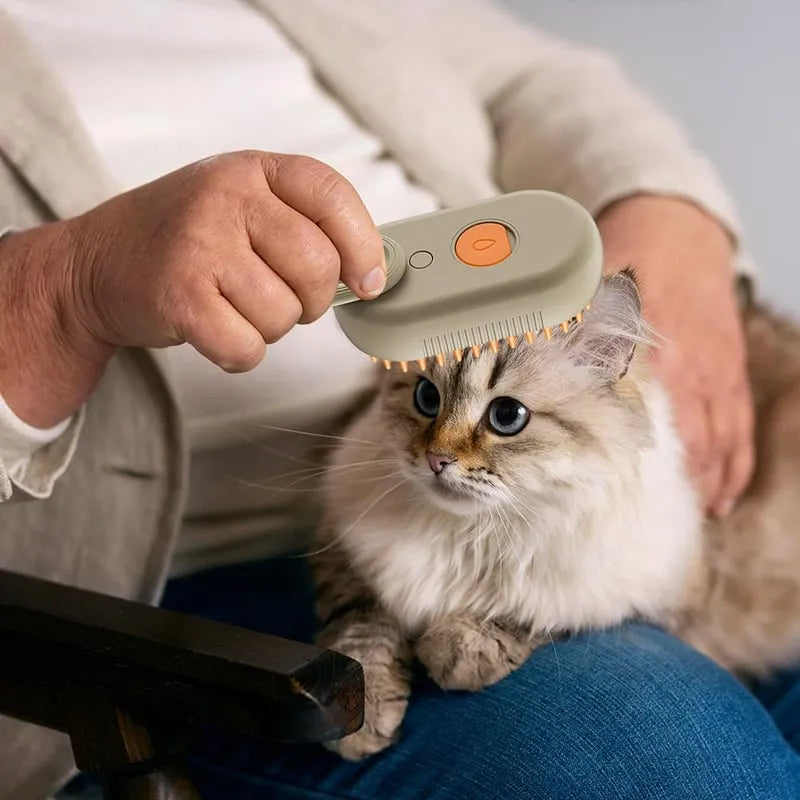 Cepillo Vaporizador para Mascota