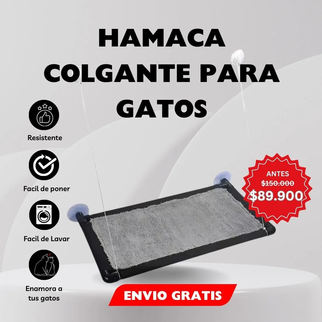 Hamaca Colgante Para Gatos Cama Ventana